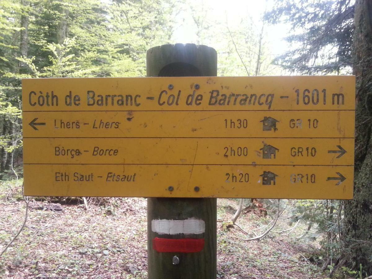 Gite De Montagne Du Plateau De Lhers- Accueil Randonneurs Accous Zewnętrze zdjęcie